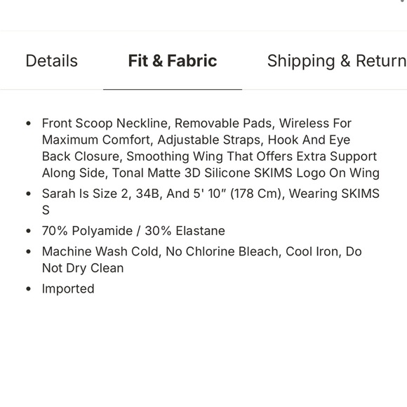 Skims Naked Scoop Bralette - Picture 2 of 6